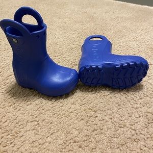 Size 6 toddler rain boots